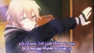 دوستان اسم انیمه ای که یکی از قسمتاش رو گذاشتم پروژه بی هست توی سایت تک انیمه هست عکس ۵ تا پسر با لباس ابیه