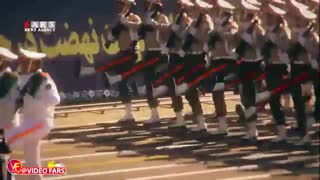 رژه بزرگ نیروهای مسلح/ نمایش موشک خرمشهر با برد ۲ هزار کیلومت