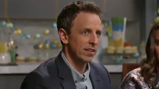 Game of Thrones' Melisandre Attends a Baby Shower With Seth Meyers