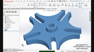 تبدیل ابر نقاط به مدل سه بعدی سالیدورک