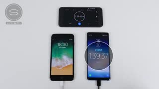 مقایسه سرعت شارژ شدن آیفون 8 پلاس و گلکسی نوت 8