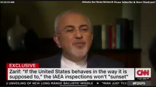 ویدیوی مصاحبه کامل جواد ظریف با فرید زکریا در برنامه هفتگی او در سی‌ان‌ان - انگلیسی