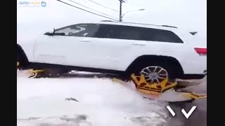 برف نوردی با جیپ