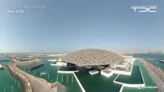 ساخت اولین نسخه موزه لوور در آب