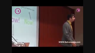 سخنرانی آسانسوری بهرام پور