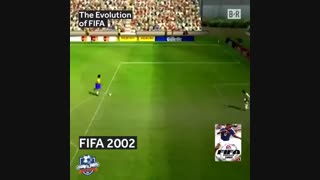 گیم پلی سری بازی های فیفا از زمان ساخت تا کنون