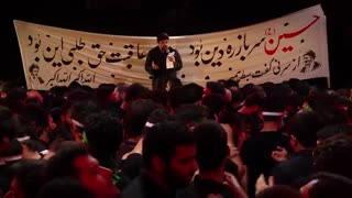 حاج محمود کریمی - شب هفتم محرم 1396 - واحد ( این طفل شیرخواره همه لشکر من است )