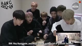 BTS reaction to blood ,sweat and tears