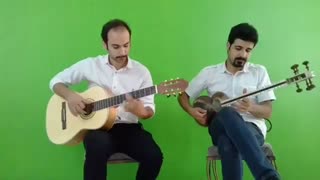 دونوازی زیبا و جالب گیتار و تار( میثاق اژدر )