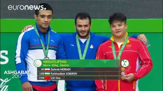 درخشش سهراب مرادی در بازی های عشق آباد