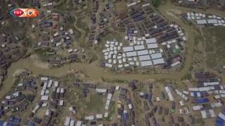 تصاویر هوایی اردوگاههای پناهجویان روهینگیا در بنگلادش