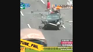 تصادف وحشتناک