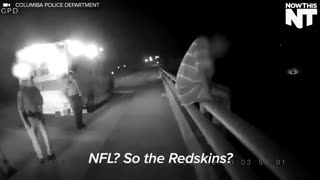 نجات مردی که قصدخودکشی داشت