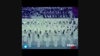 لحظه افتتاح استادیوم آزادی