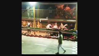 مراسم افتتاحیه پیست غرب تهران مجموعه ایران آرسی کار پارک ارم