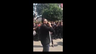 اجرای زنده با پرکاشن در محرم 96 توسط حسن مهدوی