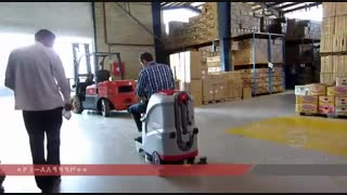 اسکرابر / ماشین نظافت مکانیزه / زمین شوی صنعتی / دستگاه کف شور
