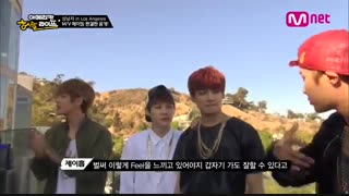 [ BTS in LA ] پشت صحنه ی boy in luv در LA