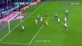 خلاصه بازی آرژانتین 0 - 0 پرو