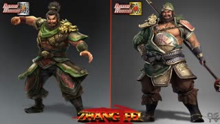 Dynasty warriors 9 شخصیت ها