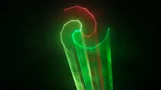 لیزر انیمیشن فولکالر با قابلیت نوشتاری