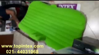 پمپ کردن کاناپه بادی در تاپ اینتکس