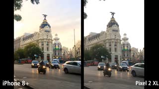 مقایسه دوربین پیکسل 2 و آیفون 8 پلاس