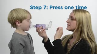 طریقه مصرف اسپری آسم برای کودکان