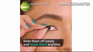 مژه مگنتی بدون نیاز به چسب