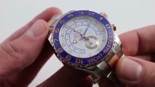 رولکس یاخ مستر 2 متریال جدید - رز گلد