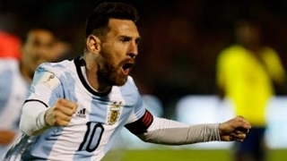 خلاصه بازی اکوادور 1 - 3  آرژانتین (هتریک مسی)