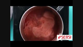 فیلم آموزشی تهیه کوکتل توت فرنگی و لیمو ترش