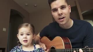 Look how cute this little girl is and how beautifully she sings. And enjoy