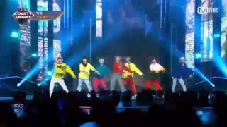 [ BTS concert] اجرای آهنگ go go در Mcount Down ( کنسرت دیروز)