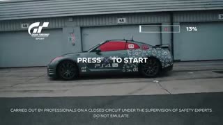 کنترل نیسان GT-R با دسته پلی استیشن