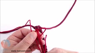 آموزش : ساخت دستبند بافت