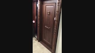 درب ضد سرقت ترکیبی از تمام چوب و ام دی اف - آتاک درب